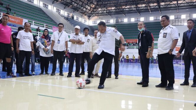 
					Sekda Buka Kejuaraan Futsal Liga Nusantara Sumatera Selatan 2023