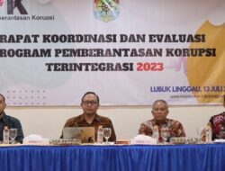 Wawako Pimpin Rakor Program Pemberantasan Korupsi Terintegritas 2023