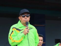Asisten I Lepas Kontingen O2SN Kota Lubuklinggau ke Palembang