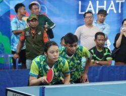 Pembina Cabor Tenis Meja Support Atlet Raih Prestasi