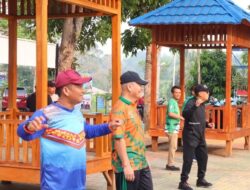 Pj Wali Kota Senam Bersama dengan Masyarakat di Kampung Tertib Lalu Lintas